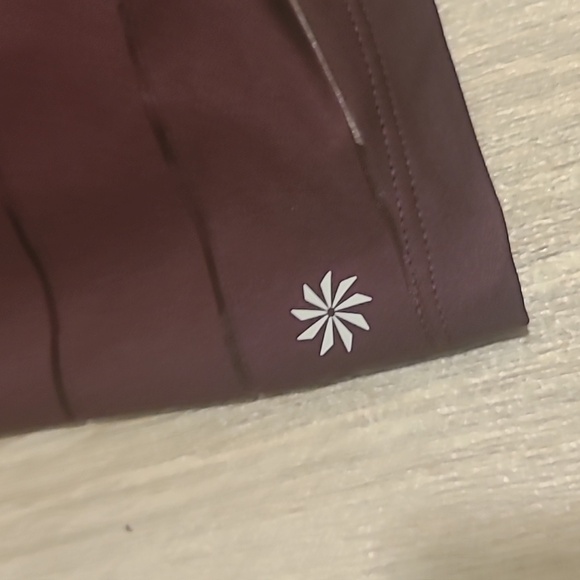 Athleta mauve tank top w/bra - Picture 2 of 8